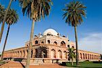 Low angle view of a tomb, Humayun Tomb, New Delhi, India