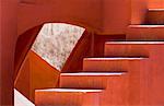 Étapes sur un bâtiment, Jantar Mantar, New Delhi, Inde