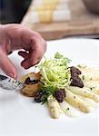 Close-up of Person Preparing Dinner