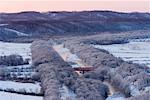 Bridge Over River, Otawa, Hokkaido, Japan