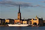 Anchored Yacht, Stockholm, Sweden