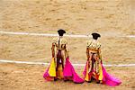 Matadors in Ring, Las Ventas, Madrid, Spain