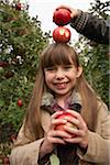 Children in Apple Orchard