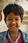 Portrait of Burmese Boy