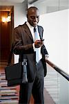 Businessman with Cellular Phone