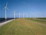 Windpark, Flevoland, Niederlande