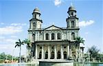 Old cathedral in managua