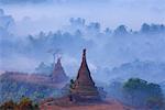 Morning Fog, Mrauk U, Myanmar