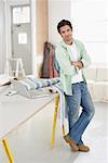 Man Doing Home Renovations