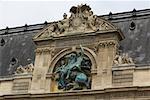 Carvings on Building, Paris, France
