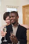 Couple Drinking Champagne