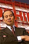 Portrait of a businessman, Tokyo Prefecture, Japan