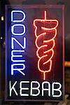Kebab shop sign