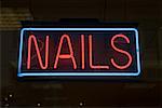 Nail bar sign