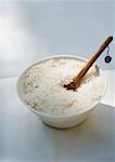 Bowl of white rice