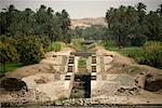 Aqueduct in the Nile River Valley, Egypt