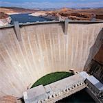 Barrage de Glen Canyon, Arizona, USA