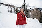 Portrait of Woman Outdoors