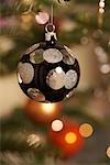 Christmas Ornament Hanging from Tree