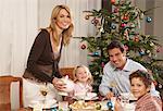 Family Having Dinner