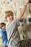 Children in Climbing Gym