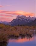Vermillion Lakes and Mount Rundle, Banff National Park, Alberta, Canada