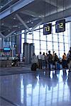 Boarding Gate, aéroport International Pearson de Toronto, Ontario, Canada