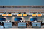 Airport Check-In Counters, Toronto Pearson International Airport, Toronto, Ontario, Canada