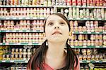 Little Girl in Grocery Store