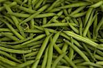 Gros plan de haricots verts