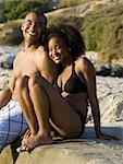 Couple sur la plage