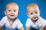 Identical twin babies