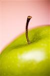 Gros plan d'une pomme granny smith