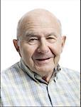 Portrait of a senior man smiling