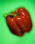 Close-up of a red bell pepper