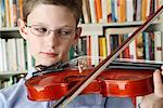 Boy Playing Violin