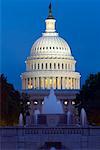 Le bâtiment de la capitale, Washington DC, USA