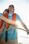 Couple on Boat