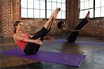 Women Exercizing Together