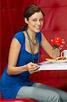 Woman in Restaurant