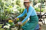 Woman Gardening