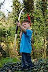 Boy with Bow and Arrow