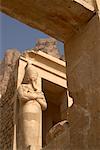 Statue au Temple d'Hatchepsout, Deir el-Bahari, Egypte