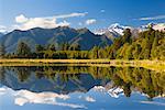 Lake Matheson, Westland, South Island, New Zealand