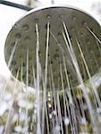 Detailed view of shower head outdoors