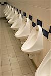 Row of Urinals
