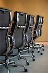 Chairs Around Boardroom Table