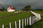 L'église St Joseph, Awanui, péninsule Aupouri, Nouvelle-Zélande
