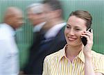 Businesswoman With Cell Phone