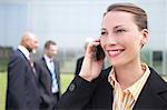 Businesswoman With Cell Phone